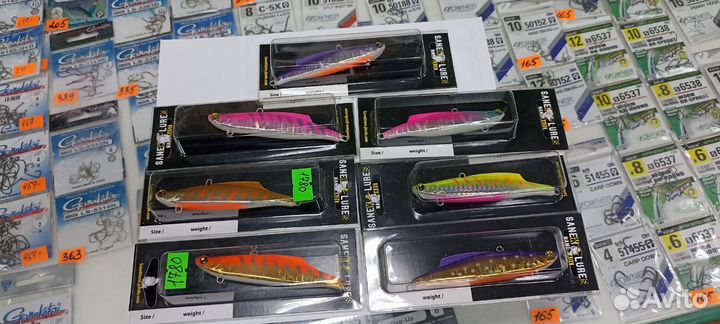 Раттлины Sanek Lures Чадин Александр 90,125,140мм