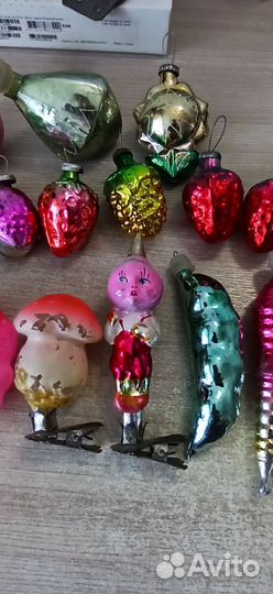 Елочные игрушки СССР