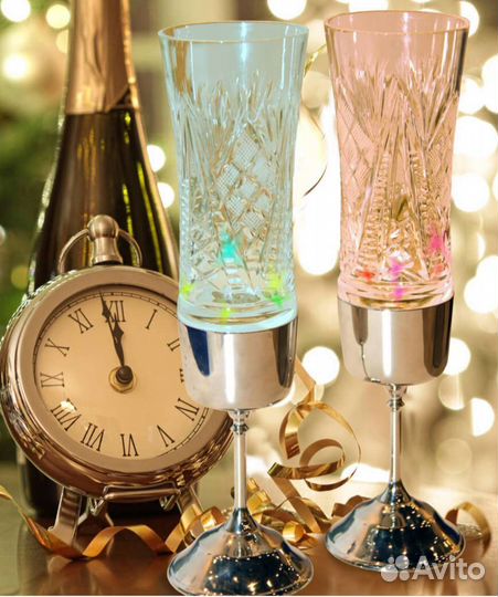 Бокал сувенирный светомузыкальный