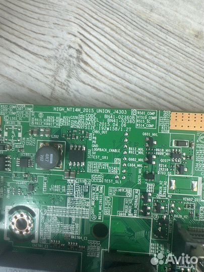 Материнская плата телевизора bn41-02360b