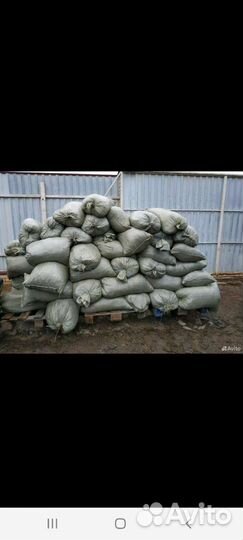 Навоз перегной в мешках конский