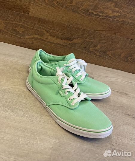 Кеды vans w atwood low canvas spring green 39-40