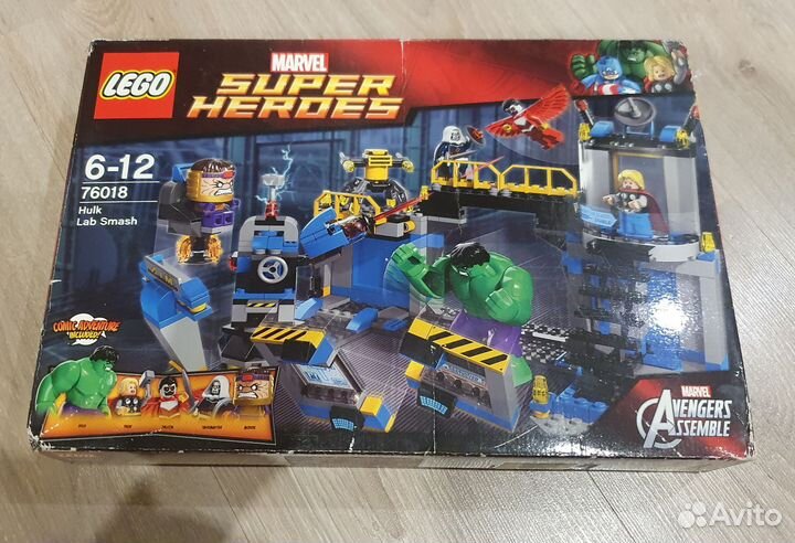 Lego marvel super heroes 76018 Hulk Lab