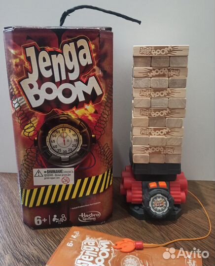 Jenga boom с часовым механизмом