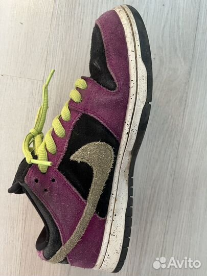 Кроссовки nike dunk red plum