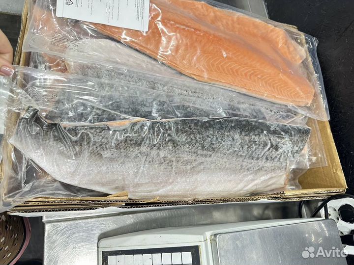 Филе лососевых свежемороженое