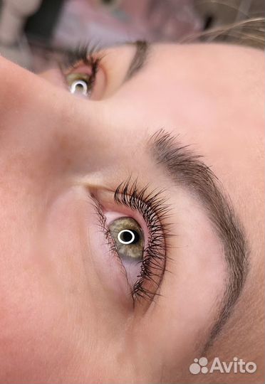 Ламинирование, стрейчинг и ботокс ресниц и бровей