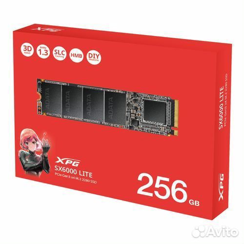 SSD M.2 накопитель adata XPG SX6000 Lite