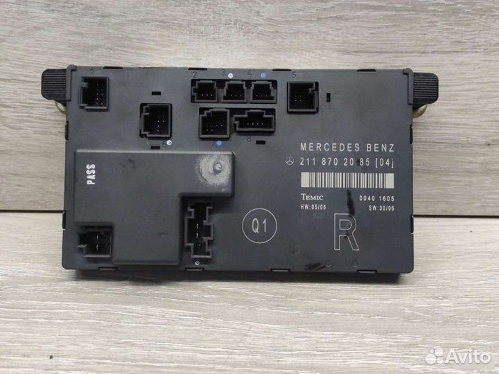 Блок комфорта Mercedes E W211