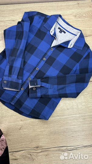 Рубашка школьная для мальчика 140