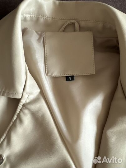 Кожаная куртка косуха женская