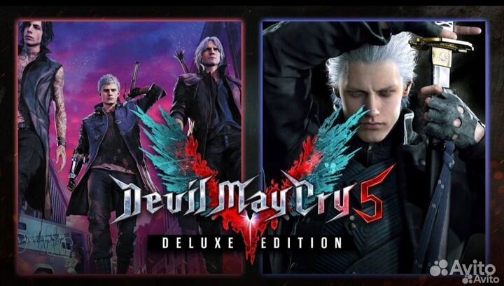 Devil May Cry 5 Deluxe + Vergil на PS4 и PS5