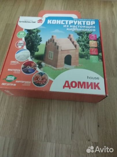 Игра Домик из кирпичиков, конструктор brick master