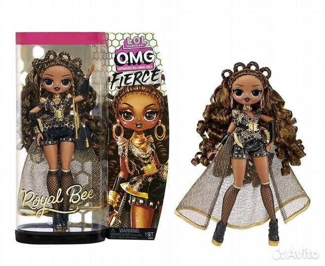 Кукла LOL Surprise OMG Fierce Royal Bee из США