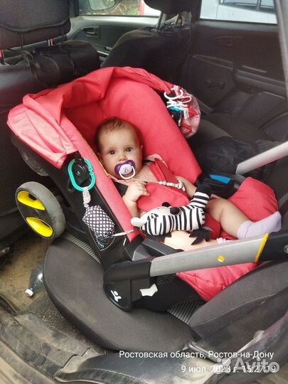 Коляска автокресло foofoo