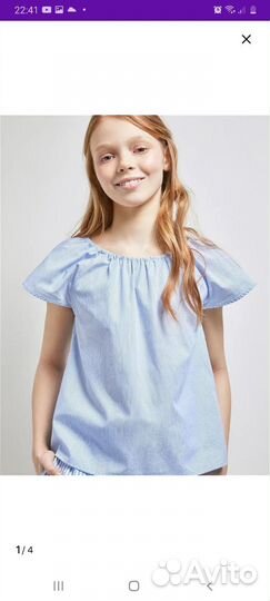 Блузка для девочки р.158