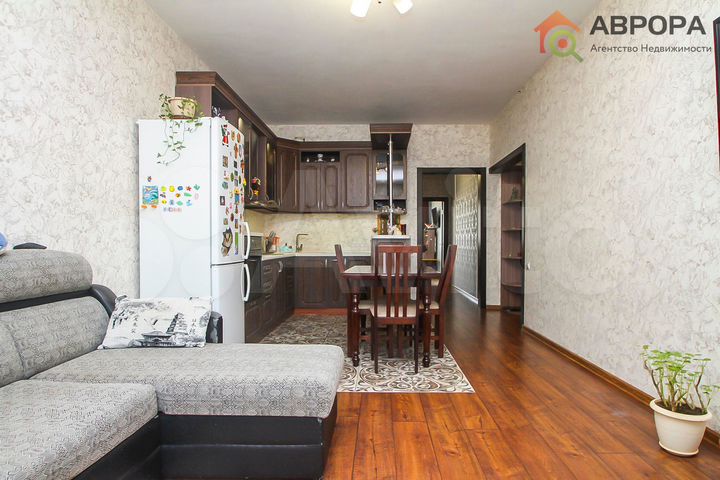 2-к. квартира, 66,7 м², 6/17 эт.