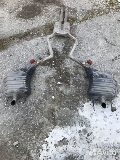 Глушитель Mercedes-Benz S-Class W221