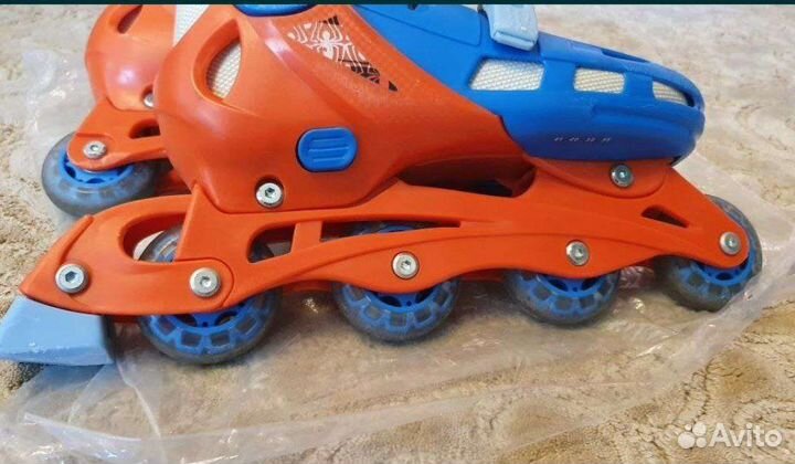 Роликовые коньки детские раздвижные