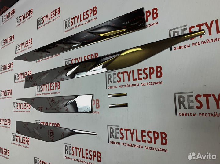 Молдинги дверей Toyota Rav4 (XA50) с20г