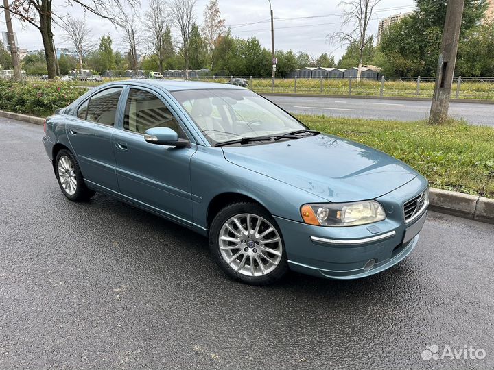 Volvo S60 2.4 AT, 2007, 278 600 км