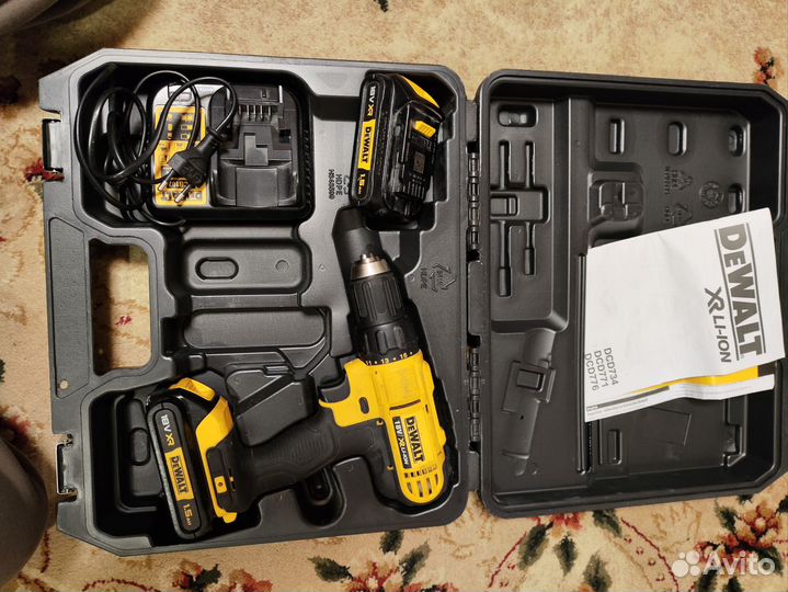 Аккумуляторная дрель