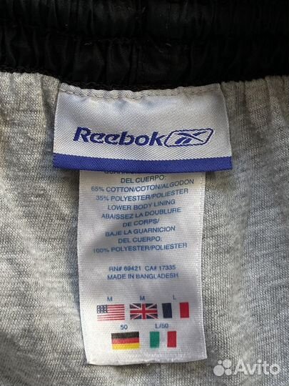 Спортивные штаны reebok vintage