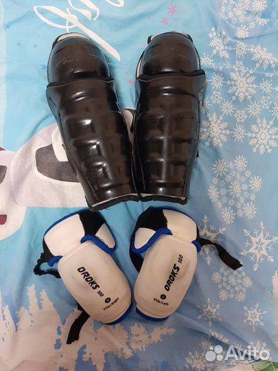 Щитки хоккейные детские