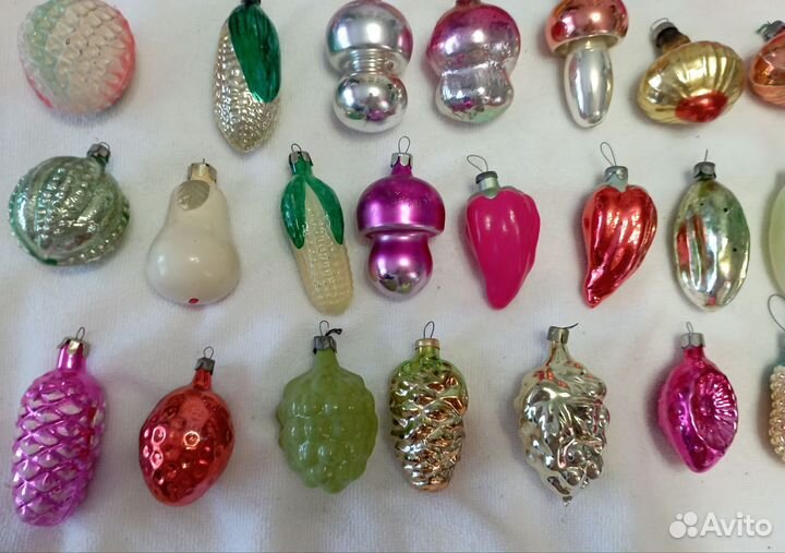 Елочные игрушки СССР