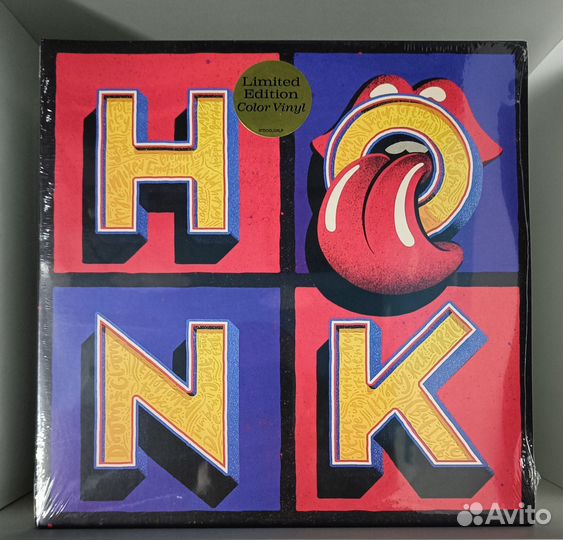 Rolling Stones - Honk, The Very Best of, красный