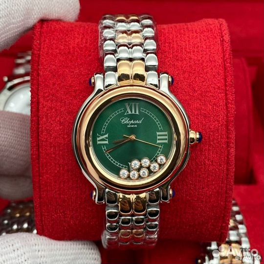Женские кварцевые часы Chopard happy sport