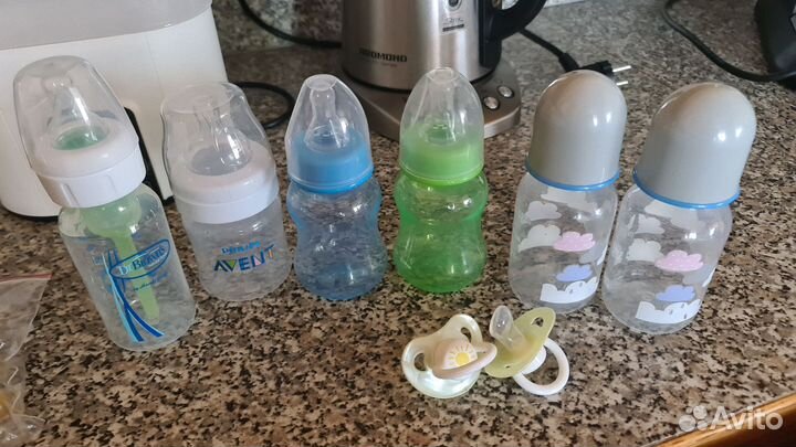 Набор бутылочек avent, dr.browns и другие
