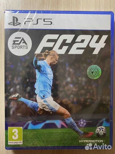 FIFA24 PS5 диск новый (fc24)