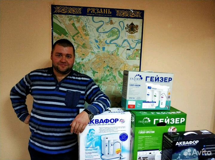 Проф установка и ремонт фильтров для воды