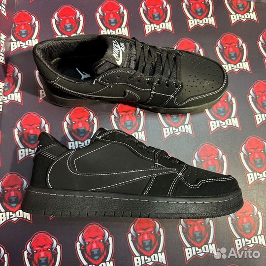 Кроссовки Nike Air jordan 1 low travis scott