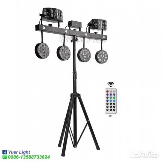 Звук, свет, дым, светомузыка, колонки