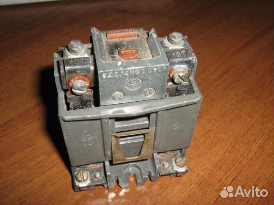 Реле электротепловое токовое трн-10 У3 10Т 1975г