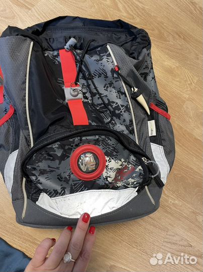 Рюкзак- ранец школьный ортопедический с сумкой