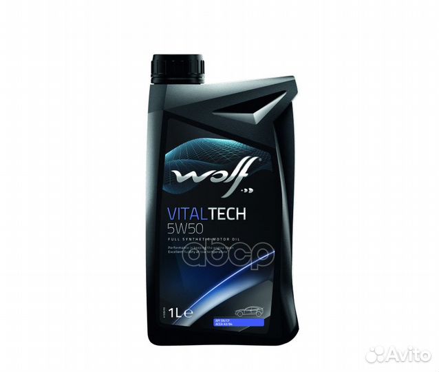 Масло 5W50 vitaltech 1л 5W50 Wolf