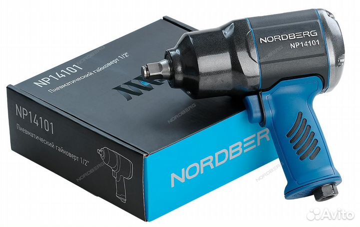 Пневмогайковерт ударный 1/2