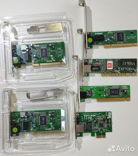 Сетевые карты, коннекторы, кабели,WI-FI антенна