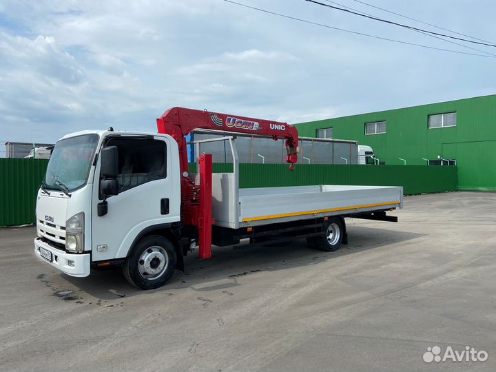 Isuzu NP с КМУ, 2015
