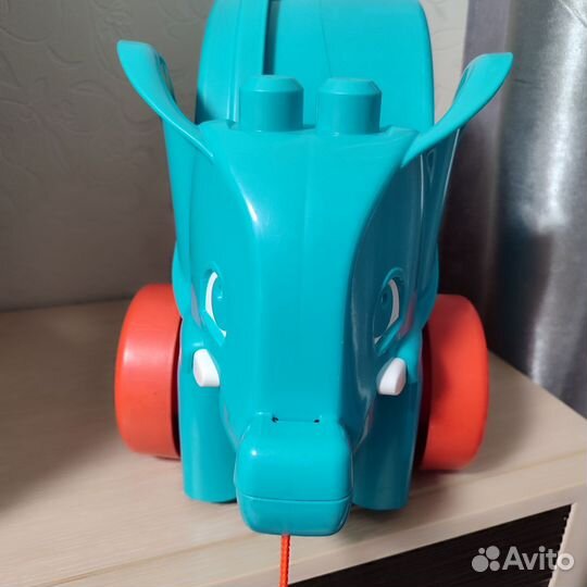 Конструктор каталка слон megabloks