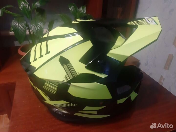 Шлем мото кроссовый GTX 633 #6 (XL)