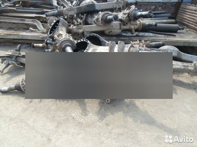 Мост голый камаз средний 55111 б/у с блокировкой