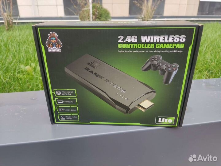 Приставка game stick 64gb. 10000игр sega,dendi,ps1