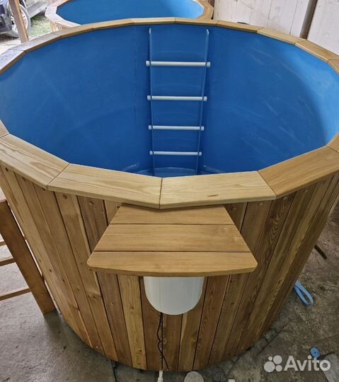 Купель с подогревом и без