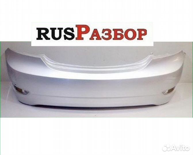 Бампер Задний Хендай Солярис окрашенный