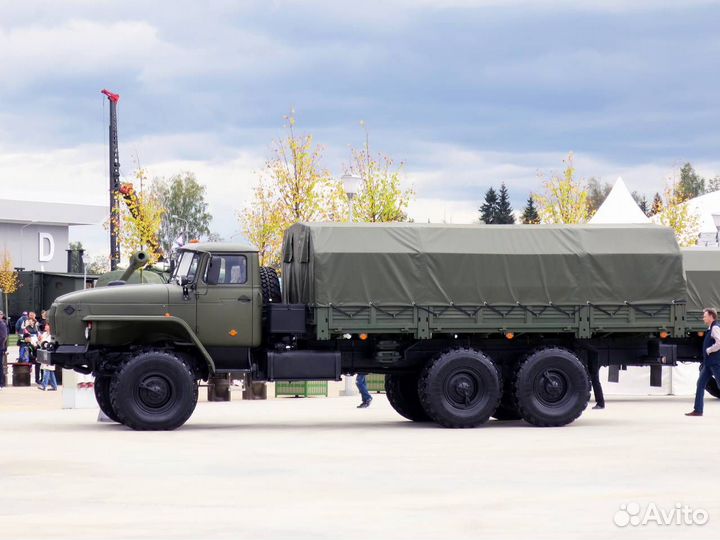 Тент на военный Урал