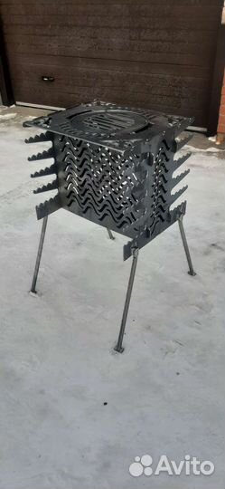 Вертикальный мангал